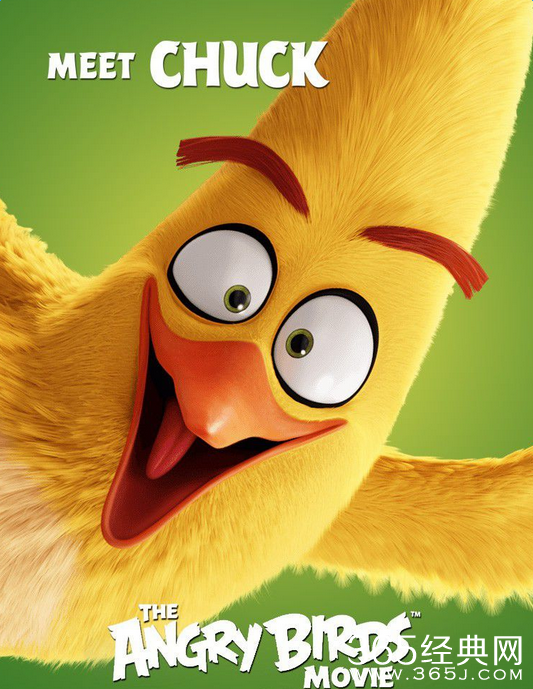 愤怒的小鸟恰克配音的是谁