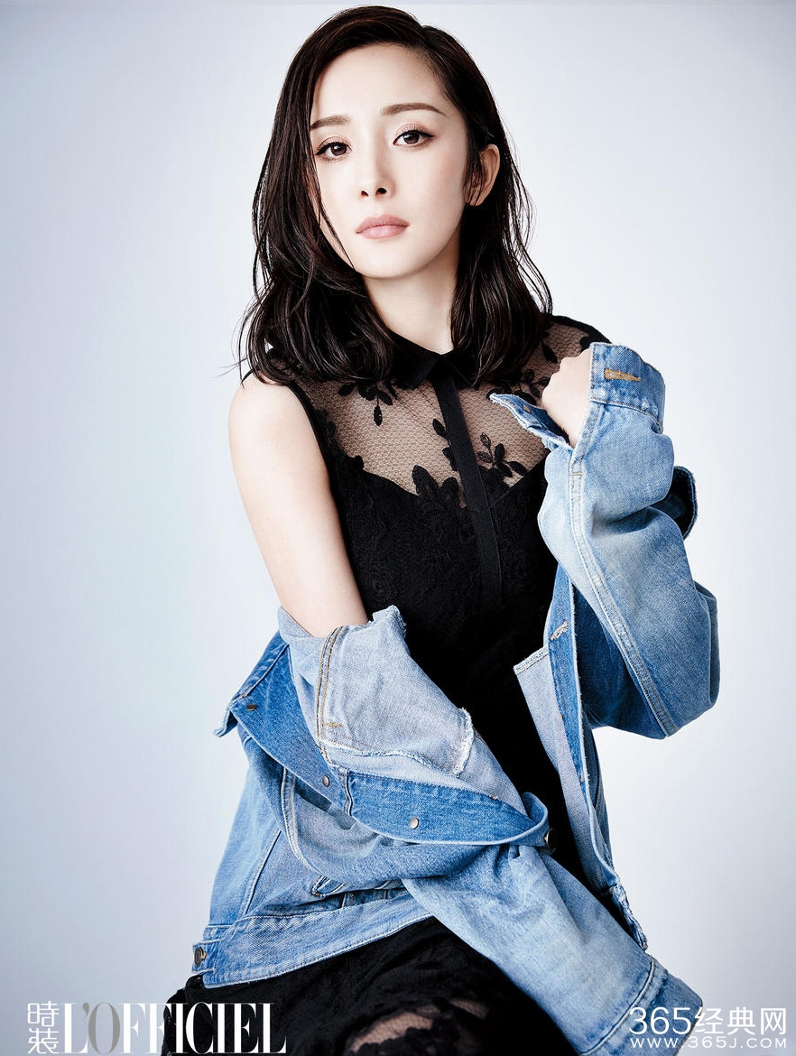 杨幂帅气摩登造型登封面 甜美又率性