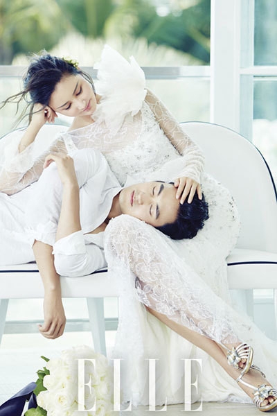 袁弘张歆艺婚纱大片曝光 唯美浪漫童话般纯真