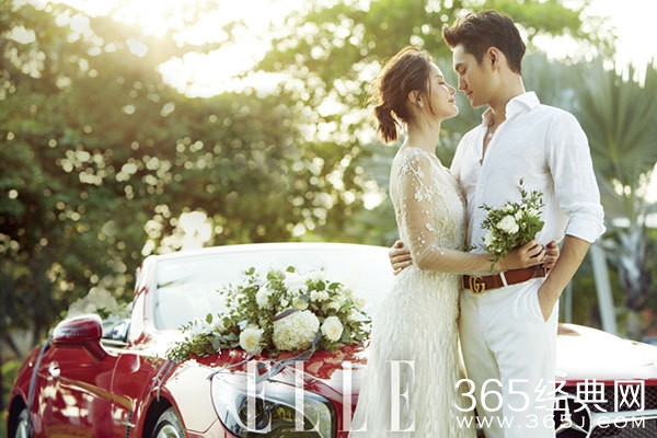 袁弘张歆艺婚纱大片曝光 唯美浪漫童话般纯真