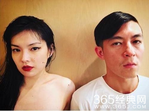 陈冠希晒与女子合影 这姑娘怎么像没穿衣服