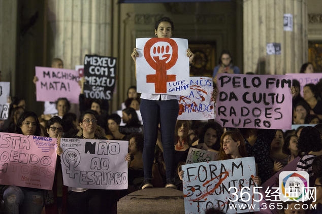 罪！巴西少女遭33名男子下药轮奸引民众愤怒