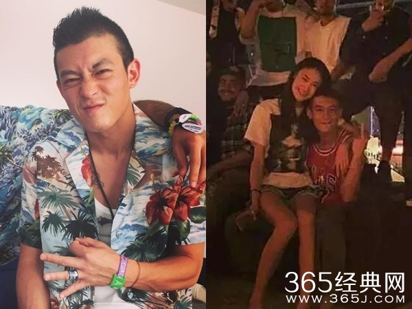 陈冠希又有新欢 与秦舒培热吻调情默认相恋