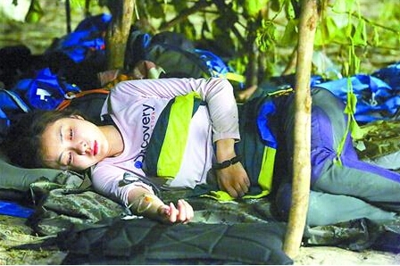 我们的法则20160618期熊黛林饿晕能否继续录制