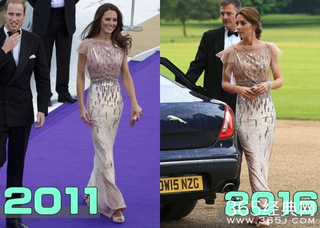 英国王妃被发现穿五年前旧衣 任不失优雅性感