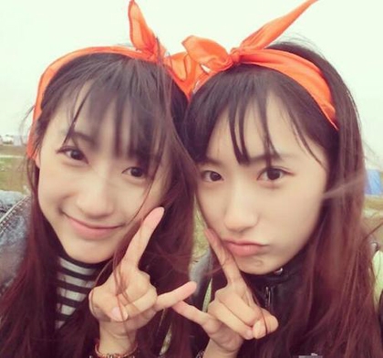 复旦双胞胎走红 青春靓丽备受关注