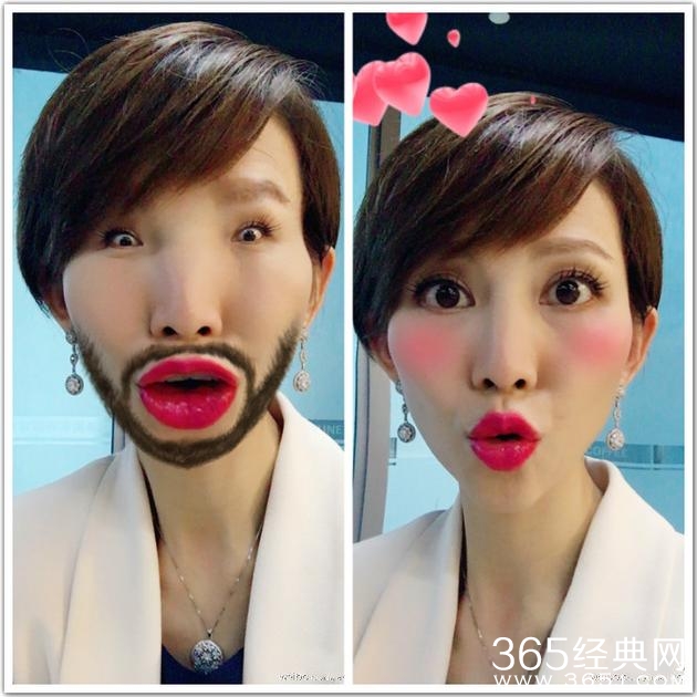 蔡少芬发恶搞照片求真爱 网友：娘娘你又调皮了