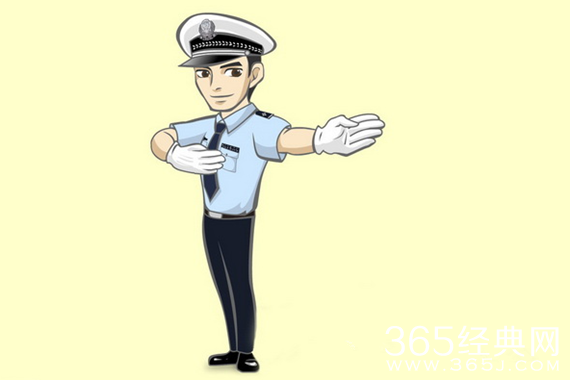 这个交警小哥真幽默啊！