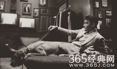 胡兵曝复古写真大片 尽显型男绅士魅力