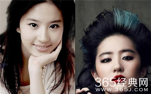 被浓妆毁掉的清纯女星 多一次对比就多一分伤害