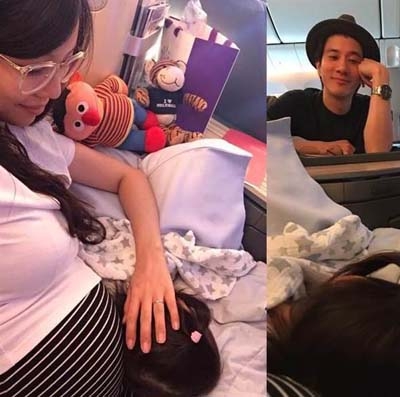 王力宏娇妻晒孕照 幸福美满甜蜜爆棚