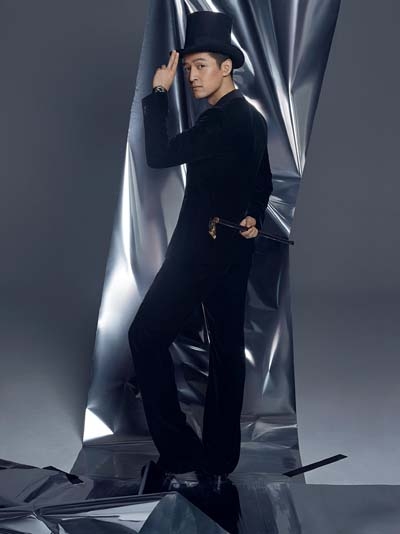 胡歌登《时尚先生》封面 展露痞子般帅气