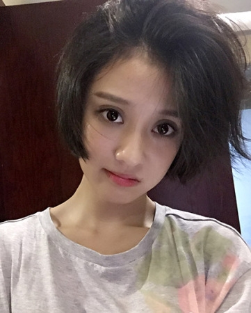 大眼萌妹！ 孙佳雨为“余罪”剪掉一尺发