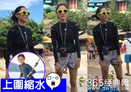 张柏芝暴瘦现火柴腿 上围缩水网友心疼