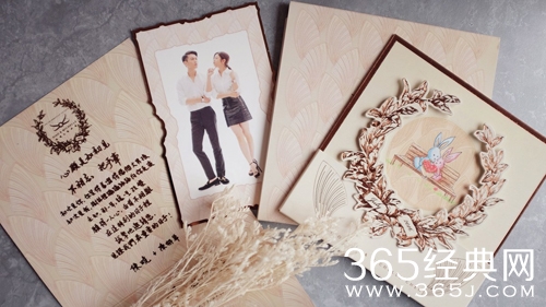 陈妍希陈晓婚礼请柬曝光：那一年，让一生改变