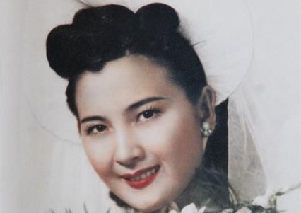 电影皇后陈云裳出殡 拜祭成员豪华