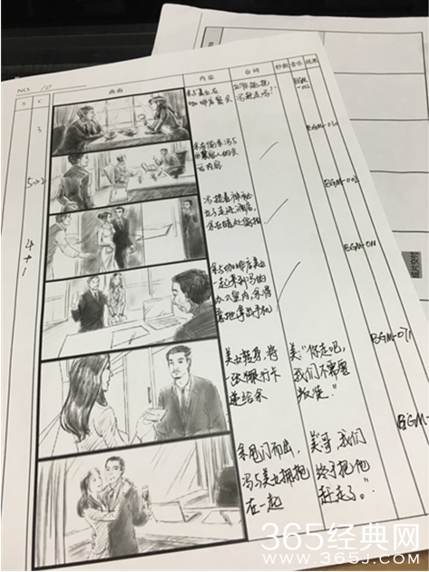 冯小刚余文乐发飙撕剧本 网友晒出被撕手稿