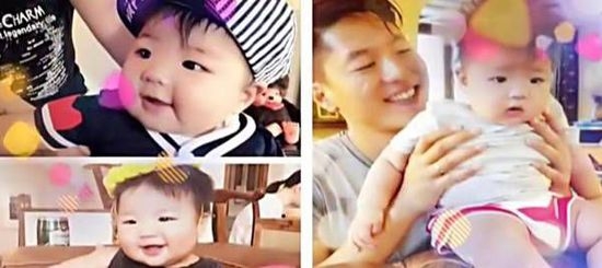 凌潇肃儿子曝光 一家三口温馨幸福