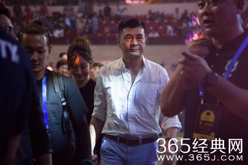 秦海璐深情注视老公变迷妹 曾为其背小三骂名