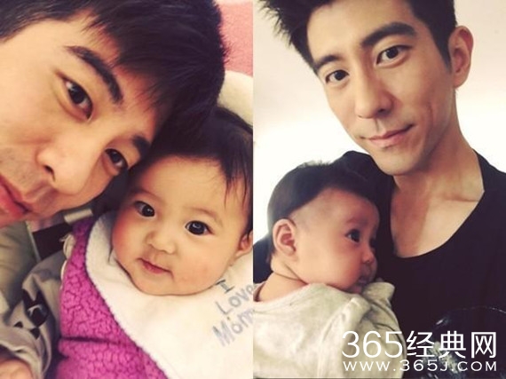 修杰楷分享女儿萌照 11个月大的咘咘脸变尖了