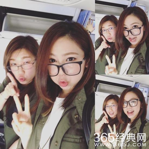 邓紫棋与闺蜜搞怪合影 扮鬼脸重现金鱼嘴