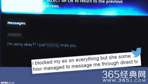 妹子为了复合 黑进了前男友的电视