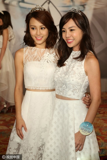 香港小姐20位佳丽入围 不少人现场落泪