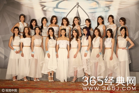 香港小姐20位佳丽入围 不少人现场落泪