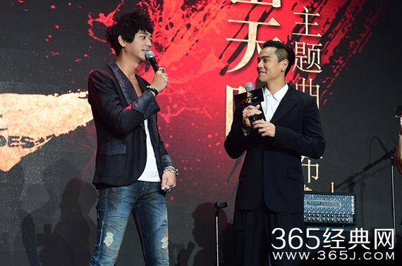 信发布会清唱“死了都要爱” 彭于晏称我快烧起来了