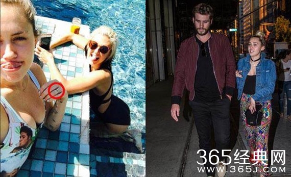 无名指钻戒闪亮亮 麦莉锤弟被曝疑似秘婚