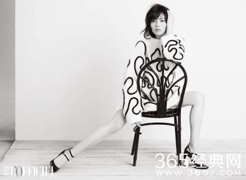 刘涛登杂志封面 简约淡雅显独特魅力