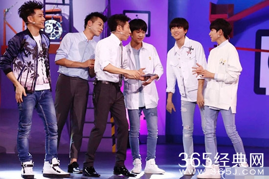 林志颖和TFBOYS同框比嫩 网友惊叹逆天