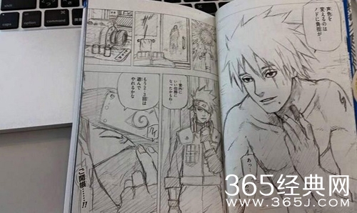 《火影》卡卡西真面目曝光 裸上身素颜模样引争议