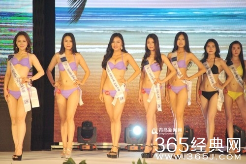 国际小姐大赛青岛收官 旗袍晚礼服斗艳