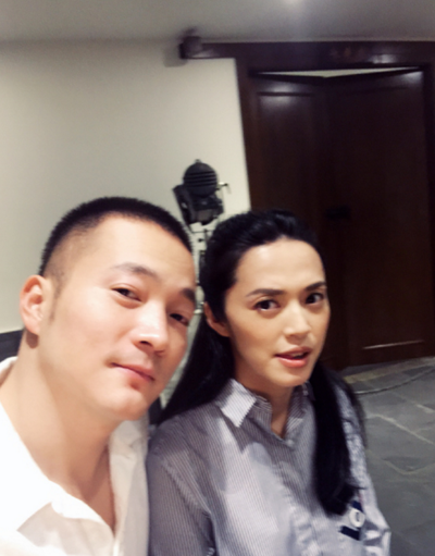 吕秀才重逢郭芙蓉 姚晨晒与喻恩泰聚会照