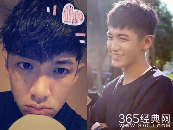 柯震东晒高颜值全家福 一家四口神基因