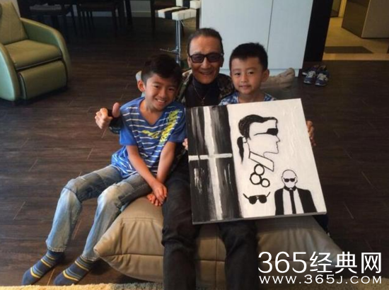 离婚依旧是儿媳！张柏芝为谢贤亲手作画祝寿