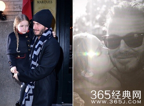 贝克汉姆曝女儿太爱美：偷藏维多利亚高跟鞋