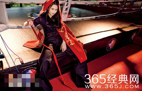 张慧雯化身美少女拳击手 辣妹子酷感十足