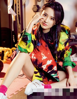 张慧雯化身美少女拳击手 辣妹子酷感十足