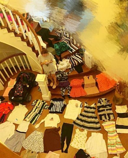 田亮家中内景曝光 网友：您家真大