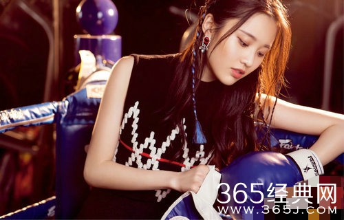 张慧雯化身美少女拳击手 辣妹子酷感十足