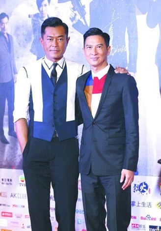 古天乐大赞佘诗曼 在拍片时曾颈椎受伤