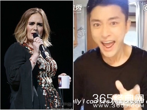 贾乃亮翻唱阿黛尔歌曲 浮夸表情太搞笑