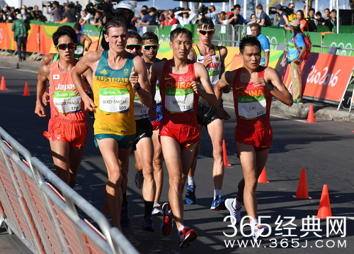 里约奥运会男子竞走王镇蔡泽林包揽金银