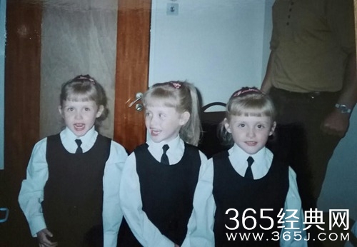 美艳三胞胎模特：三围丝毫不差