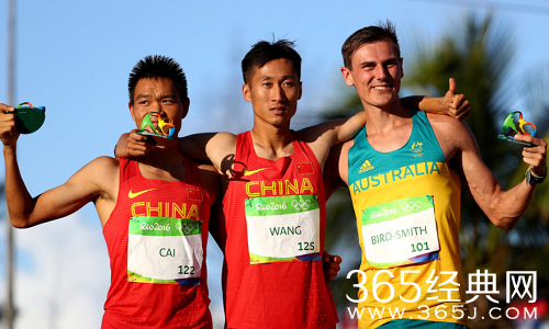 里约奥运会男子竞走王镇蔡泽林包揽金银