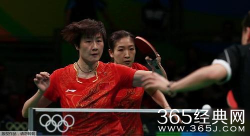国乒女团3-0战胜德国 实现奥运三连冠