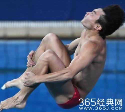 第16金 中国选手曹缘男子三米板夺冠