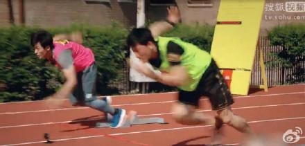 退役后首度跨栏 刘翔：我觉得我保持得还不错